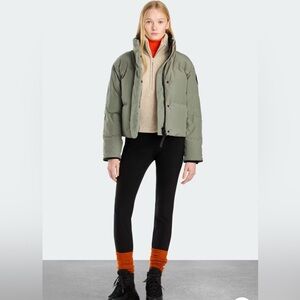 Canada Goose Grandview Cropped Jacket Black Label